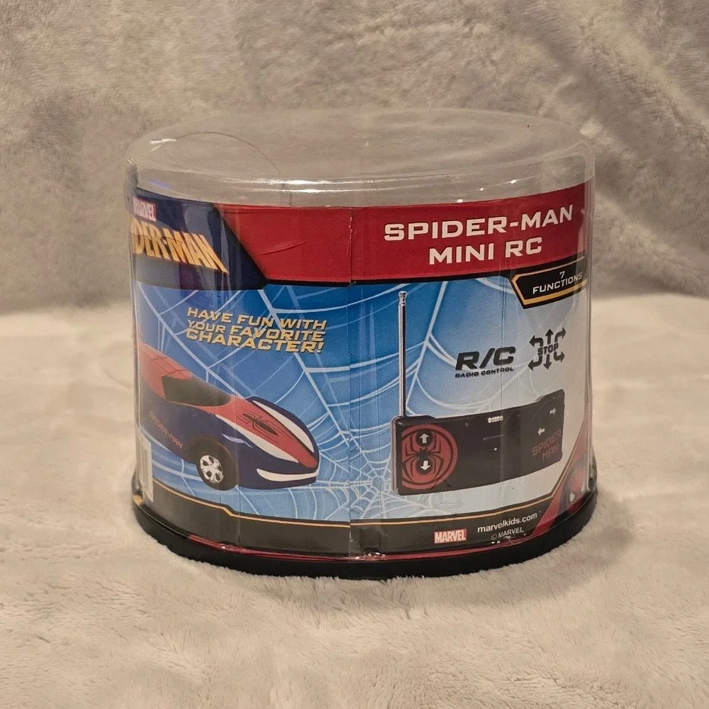 Marvel Spider-Man‎ Mini RC Radio Control Car 49MHZ 7 Functions New